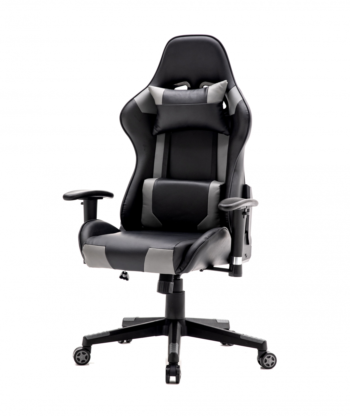 Gaming Stuhl Thomas - Bürostuhl Racing Gaming Style - schwarz grau - alternatives Bild
