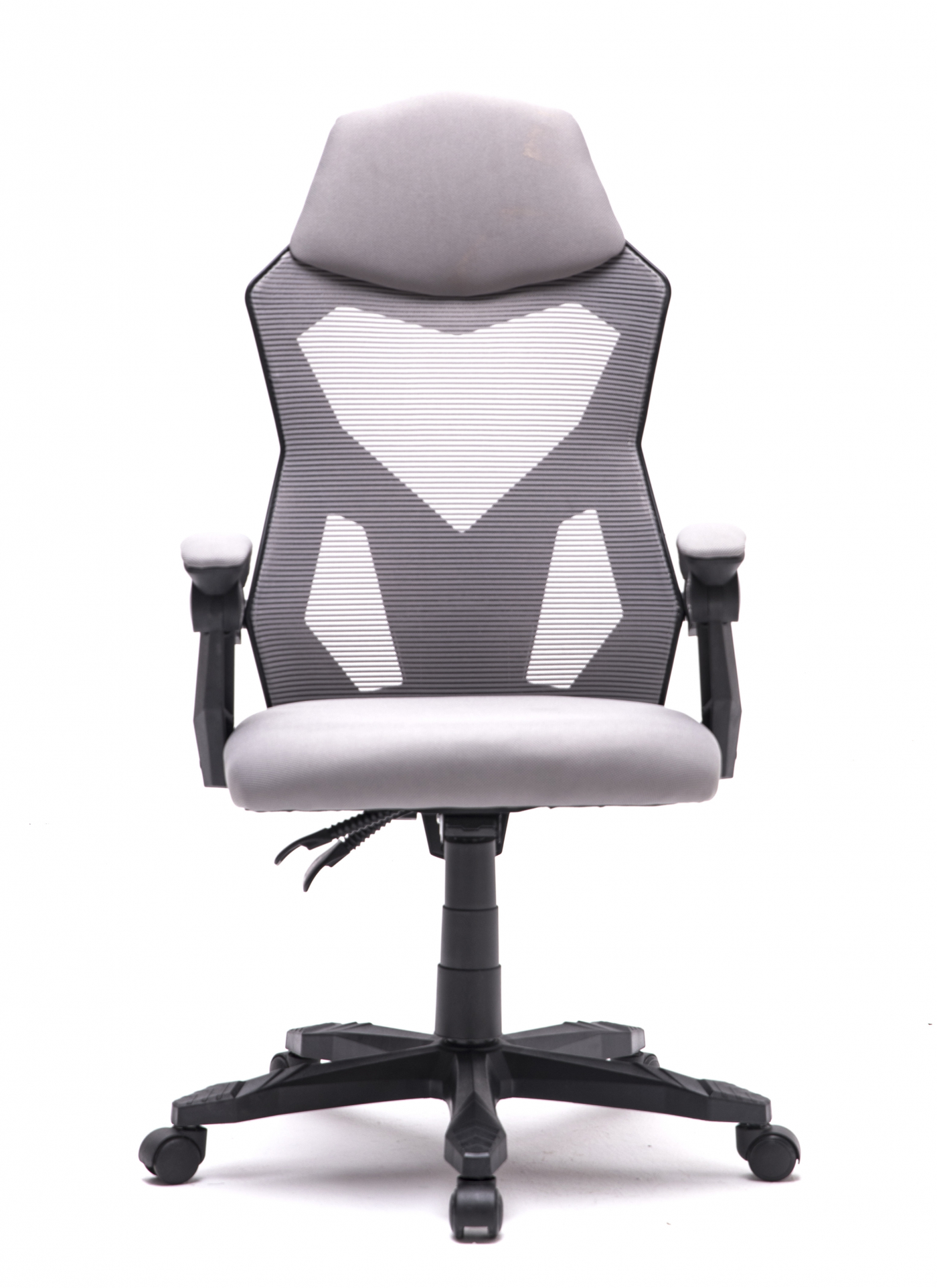 Schreibtischstuhl Fresno - Gaming Stuhl - grau - alternatives Bild