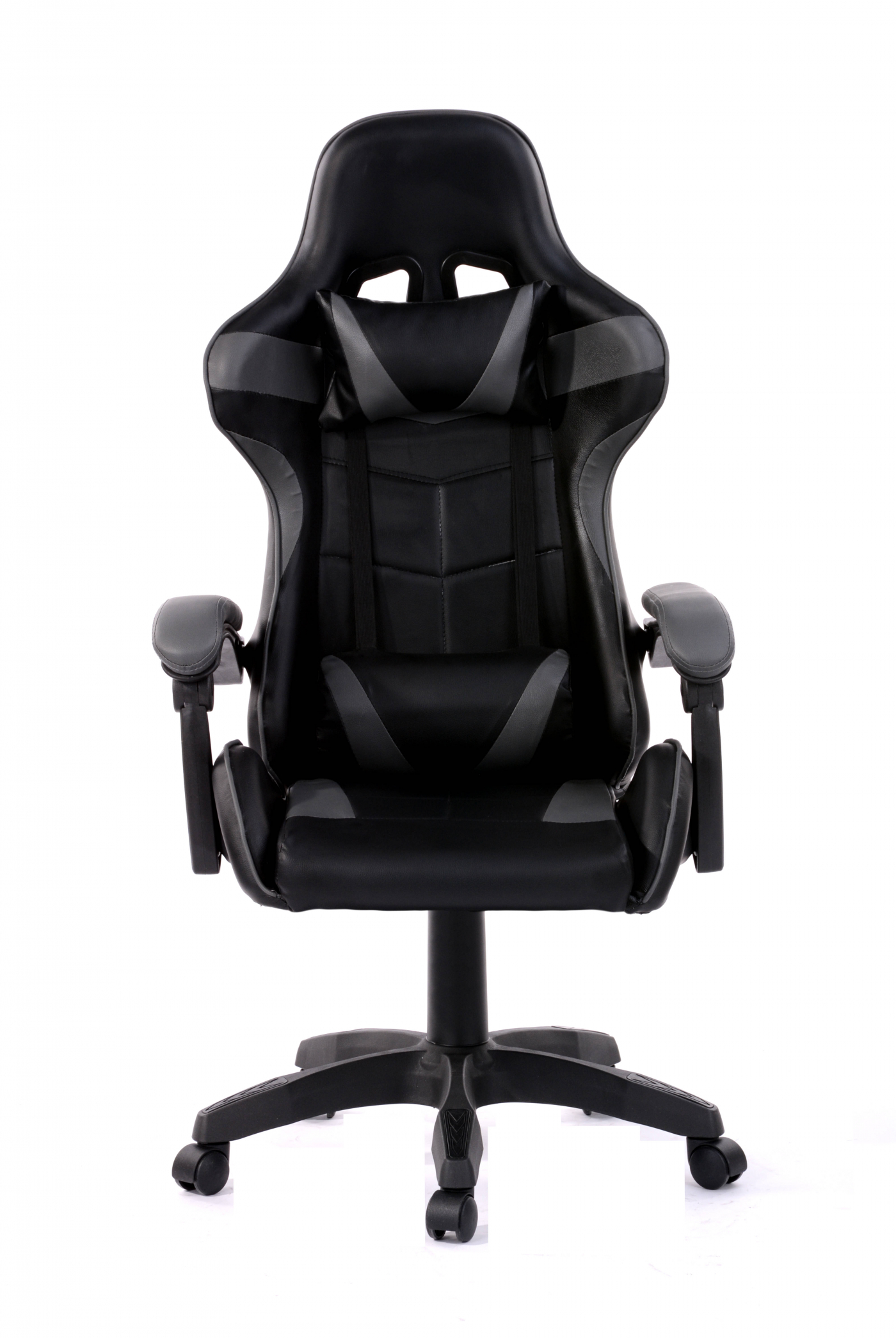 Gaming Stuhl Cyclone Teenager - Schreibtischstuhl - Racing Gaming Stuhl - schwarz grau