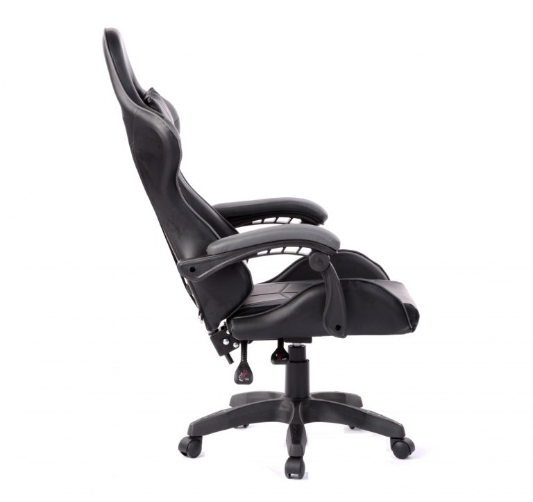 Gaming Stuhl Cyclone - Schreibtischstuhl - Racing Gaming Stuhl - schwarz grau - alternatives Bild