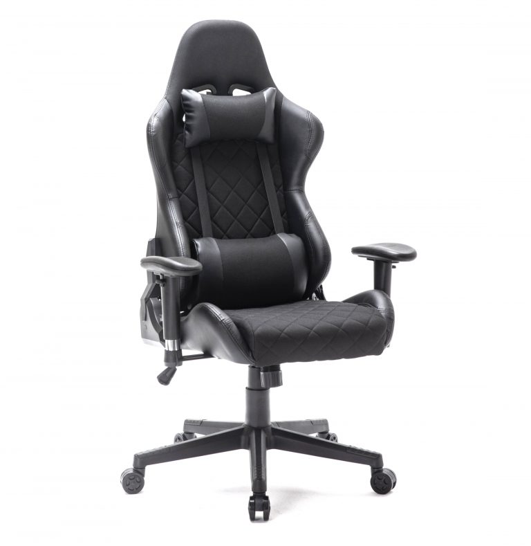 Gamingstuhl Classic - Bürostuhl - Stoffbezug - schwarz