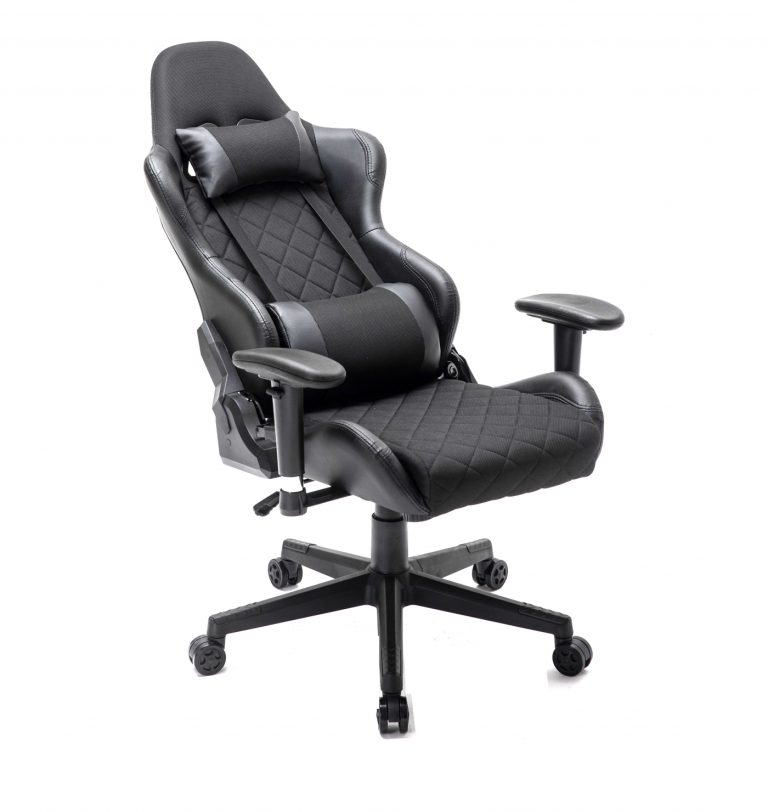 Gamingstuhl Classic - Bürostuhl - Stoffbezug - schwarz - alternatives Bild