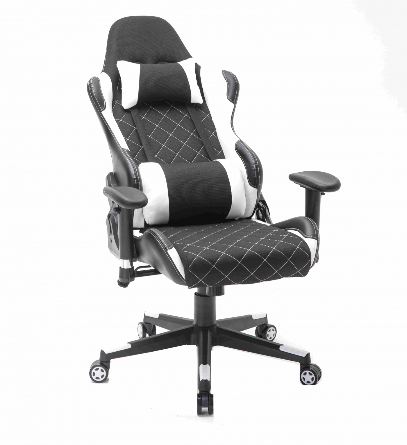 Bürostuhl Racing Gaming Stuhl Style High Design Thomas schwarz blau - alternatives Bild