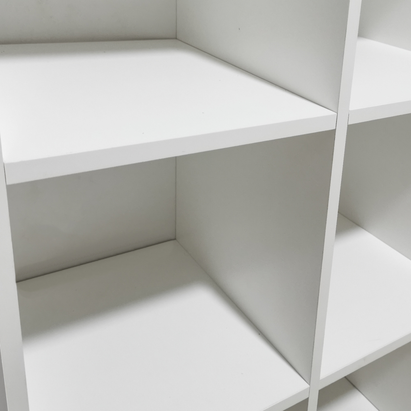 Fächerschrank 6 offene Fächer Aufbewahrungsschrank - Bücherregal - Wandschrank - weiß - VDD World DE Fächerschrank 6 offene Fächer Aufbewahrungsschrank - Bücherregal - Wandschrank - weiß - VDD World DE