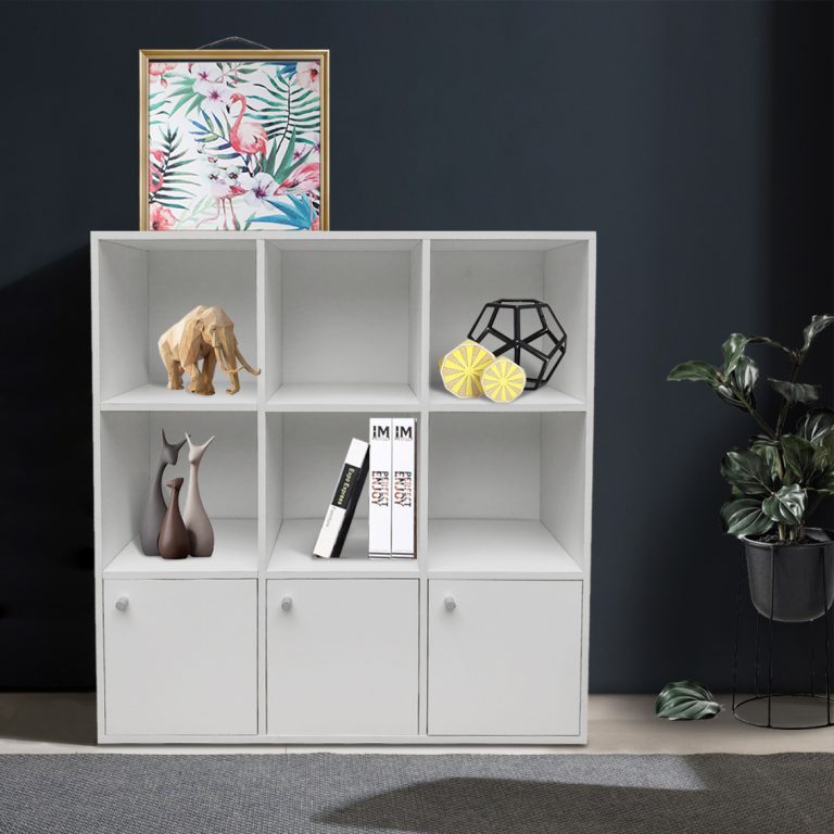 Schuhschrank - Schuhregal - 2 Fächer - dunkelbraun - VDD World DE