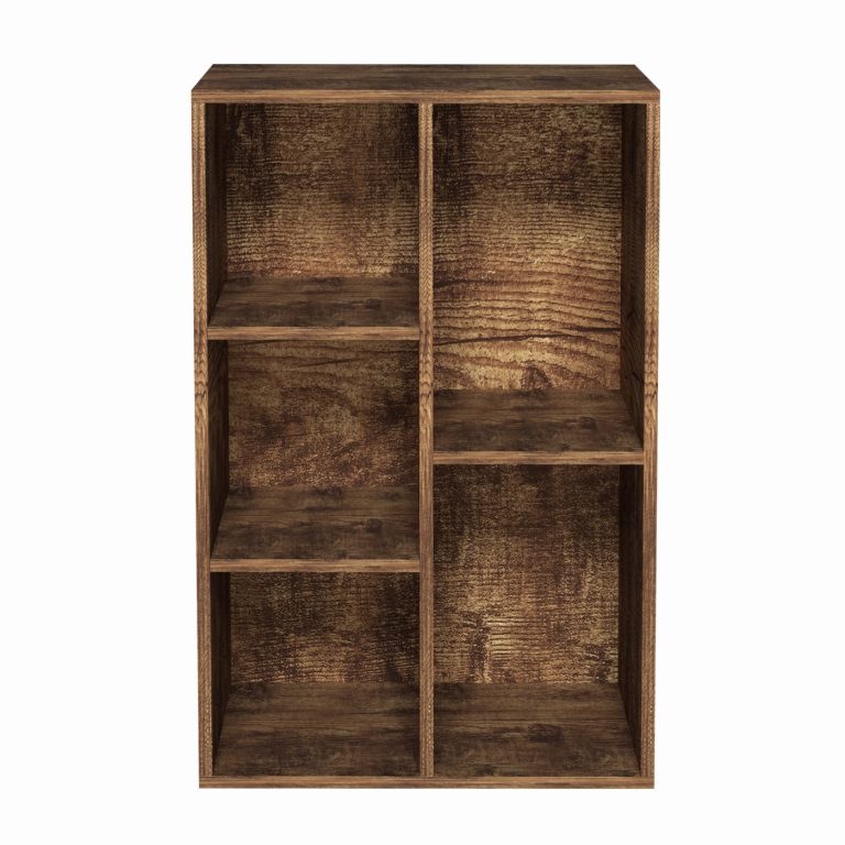 Bücherregal Vakkie 5 offene Fächer - LP Schallplattenschrank - Wandschrank