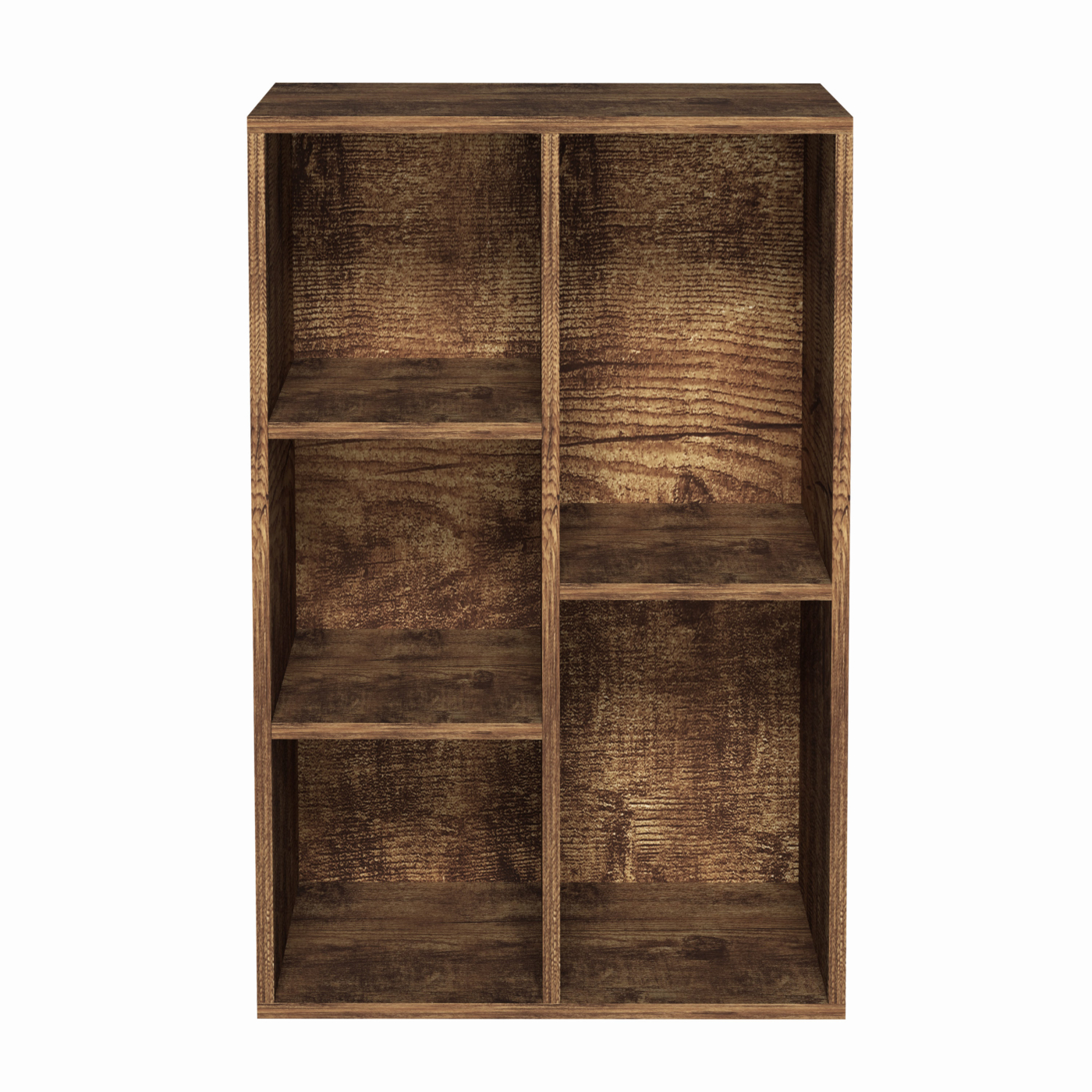 Bücherregal Vakkie 5 offene Fächer - LP Schallplattenschrank - Wandschrank