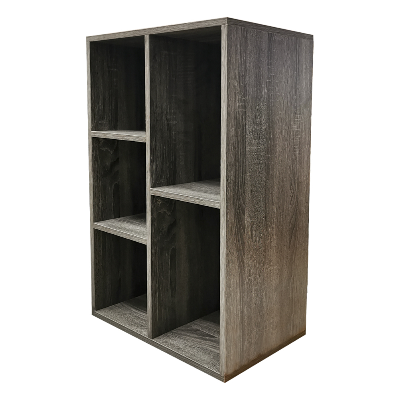LP Schallplattenschrank CD DVD - Bücherregal - Schrank mit offenen Fächern - Wandschrank - alternatives Bild