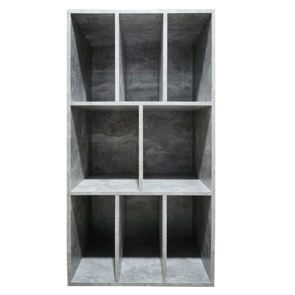 LP-Schallplattenschrank - Plattenschrank - Aufbewahrung von LP-Schallplatten - Bücherregal - 8 Fäche - VDD World DE