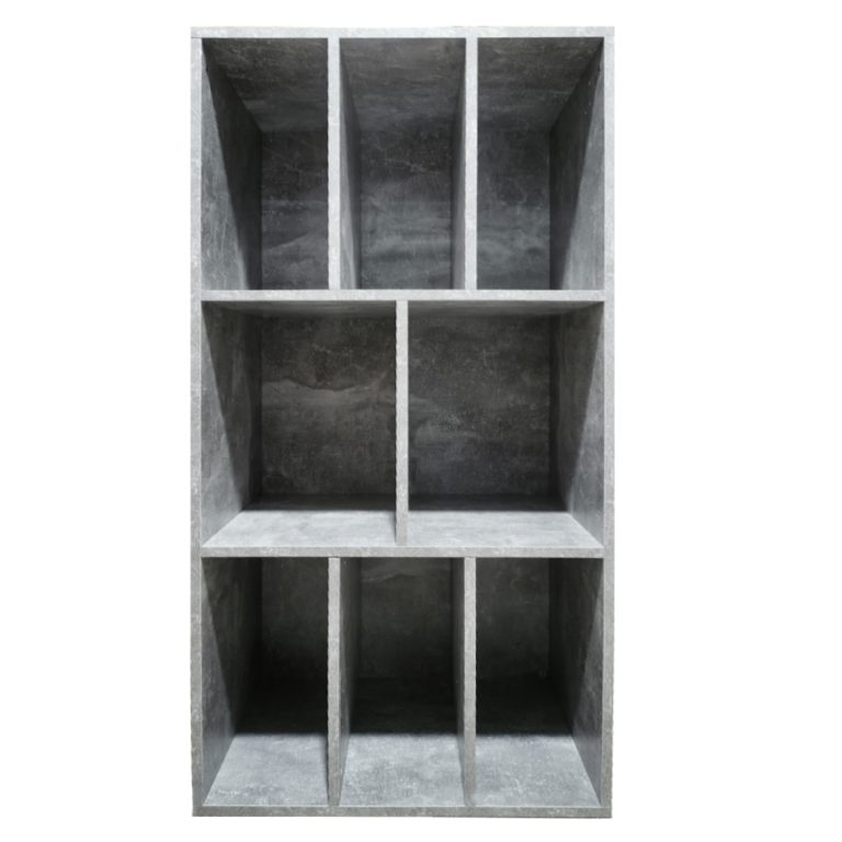 LP-Schallplattenschrank - Plattenschrank - Aufbewahrung von LP-Schallplatten - Bücherregal - 8 Fäche