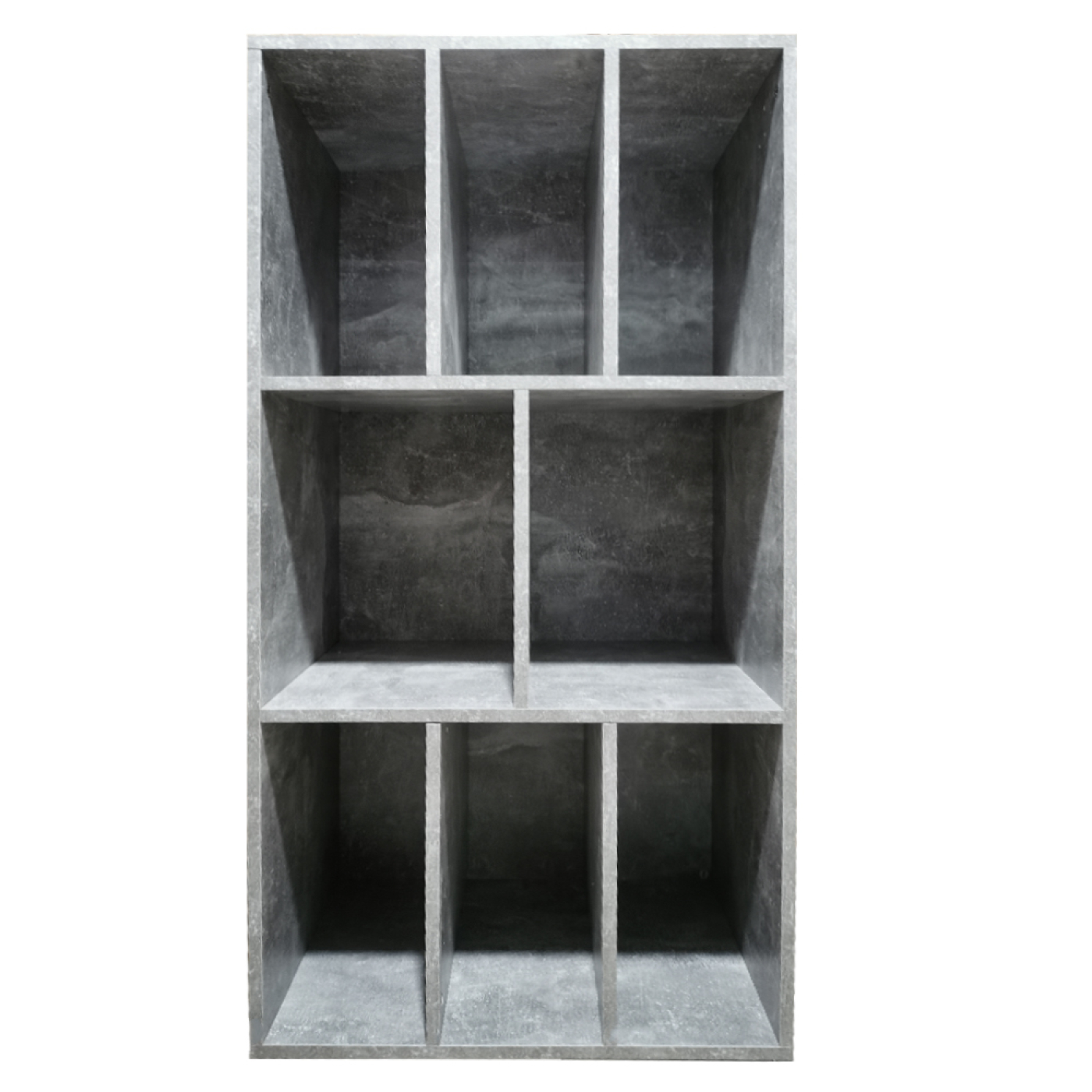 LP-Schallplattenschrank - Plattenschrank - Aufbewahrung von LP-Schallplatten - Bücherregal - 8 Fäche