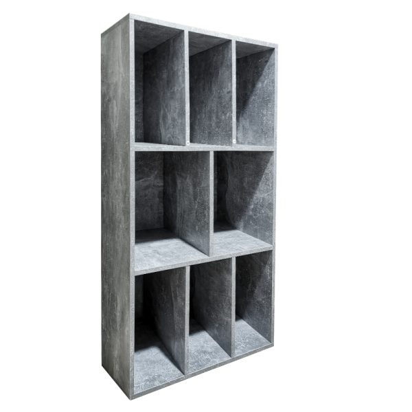 LP-Schallplattenschrank - Plattenschrank - Aufbewahrung von LP-Schallplatten - Bücherregal - 8 Fäche - VDD World DE
