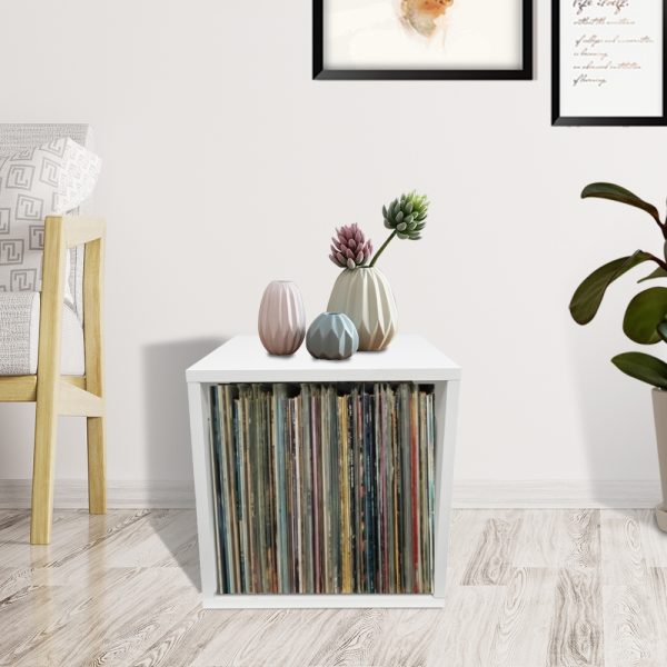   LP Vinyl Aufbewahrungsschrank Würfel – Schallplattenschrank – LP Vinyl Schallplatten Aufbewahrungsre