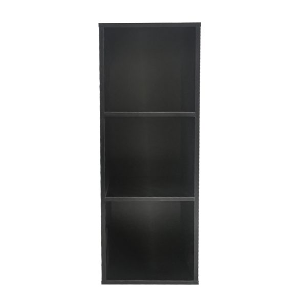   Lp Schallplatten Schrank – 3 Fächer – schwarz