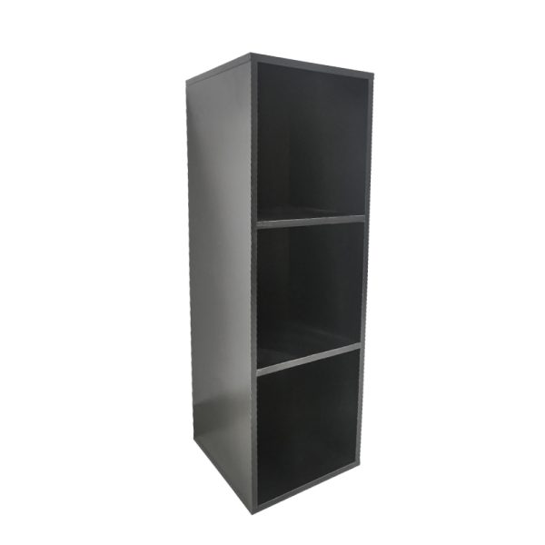   Lp Schallplatten Schrank – 3 Fächer – schwarz