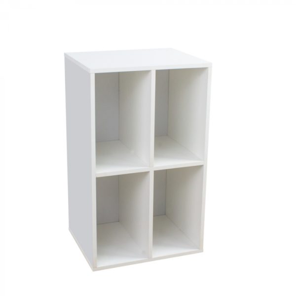   Schallplattenschrank – Aufbewahrung von Schallplatten – Plattenspielermöbel – weiß