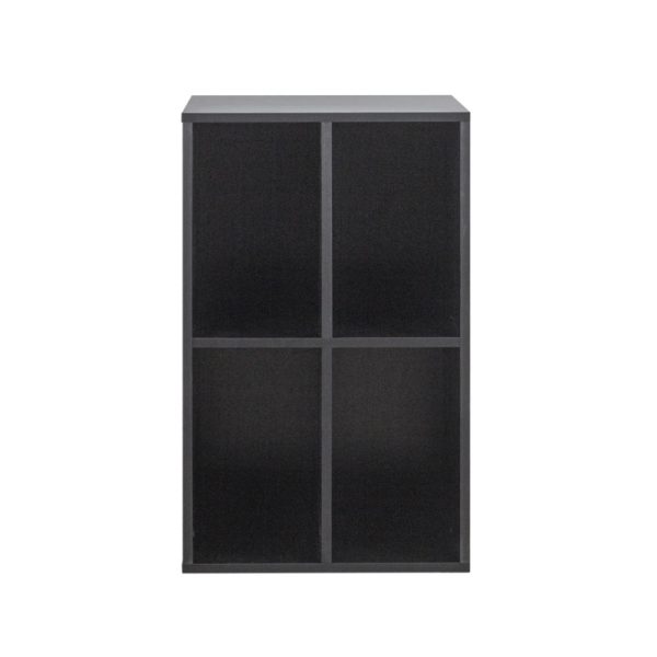   Vinyl-Schallplattenschrank – Aufbewahrung von Schallplatten – Plattenspielerschrank – schwarz
