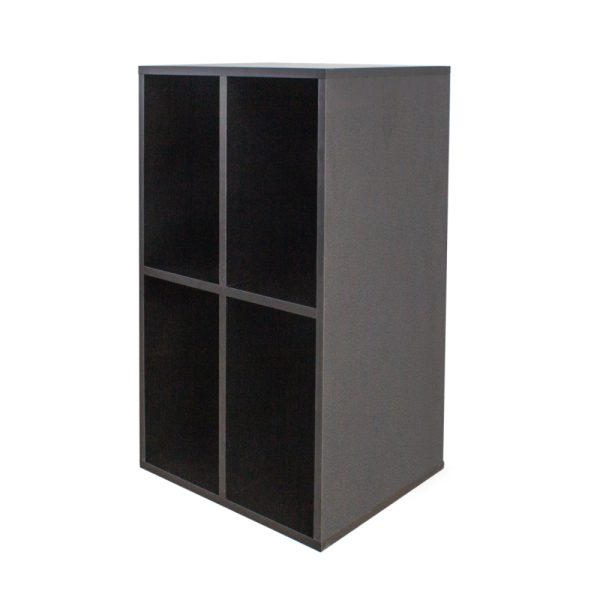   Vinyl-Schallplattenschrank – Aufbewahrung von Schallplatten – Plattenspielerschrank – schwarz