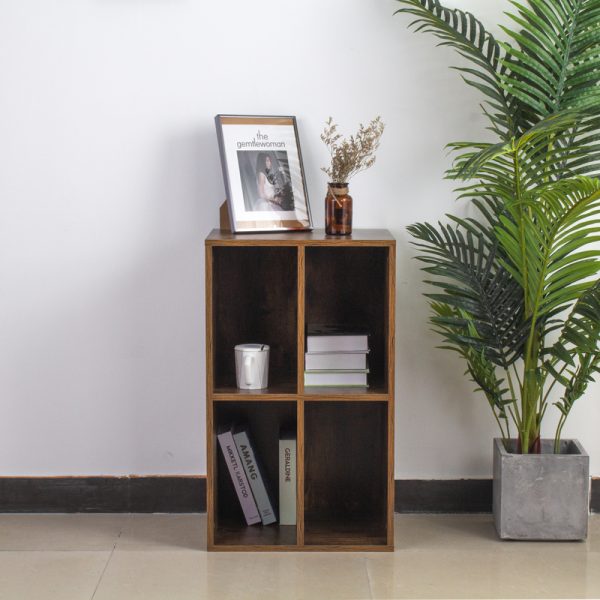   Vinyl-Schallplattenschrank – Aufbewahrung von Schallplatten – Plattenspielerschrank – braun