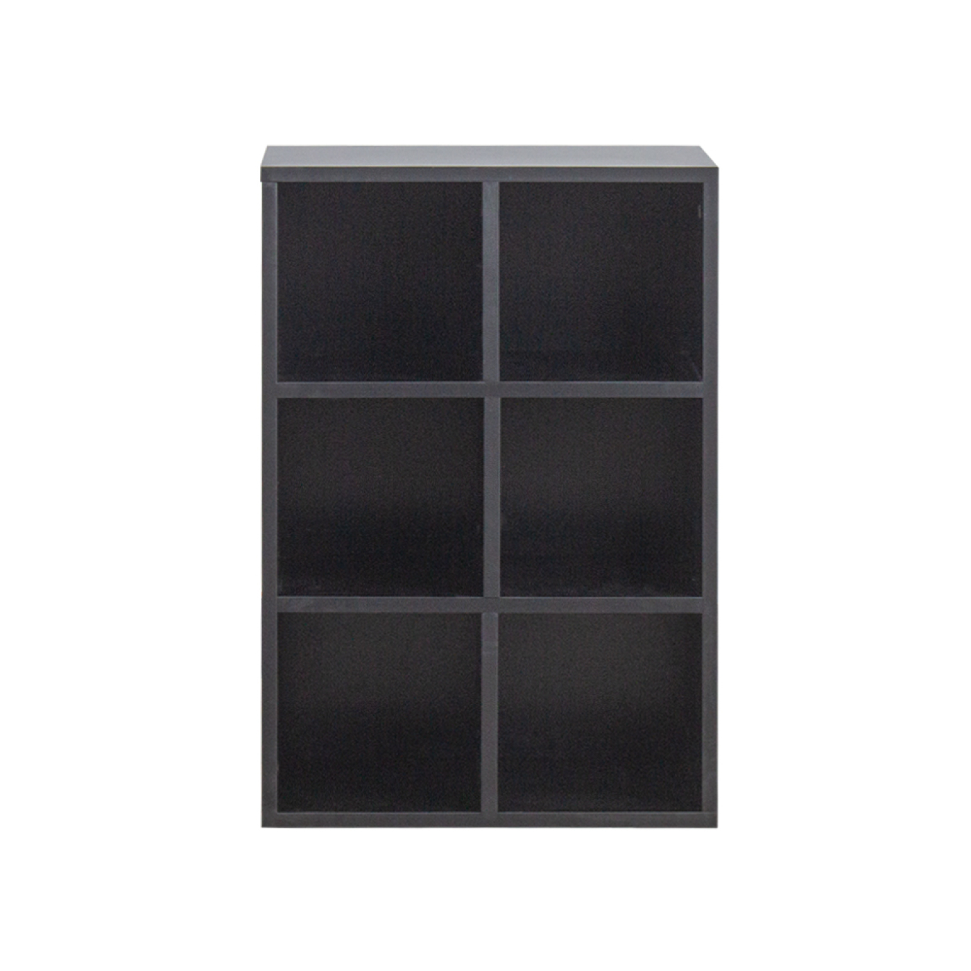Würfelregal - Aufbewahrungsschrank - Bücherregal - Wandschrank - schwarz