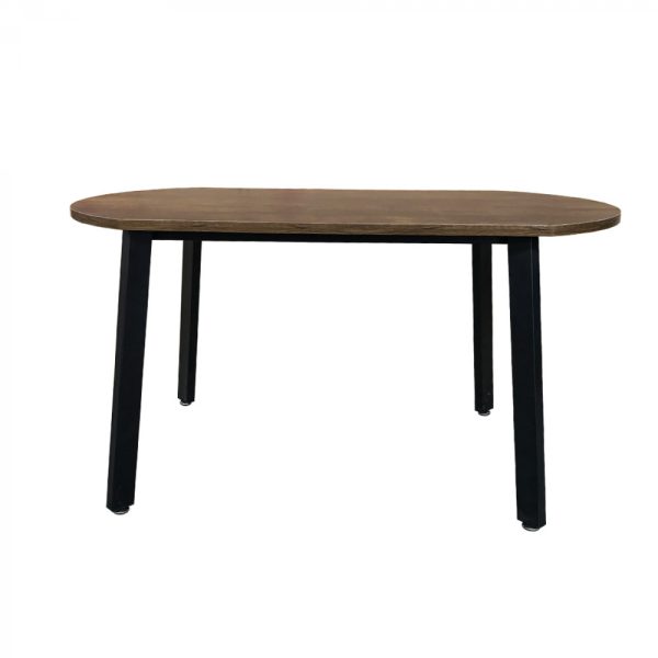   Couchtisch – industrieller Vintage – Metallholz – 90 x 50 cm – schwarzbraun