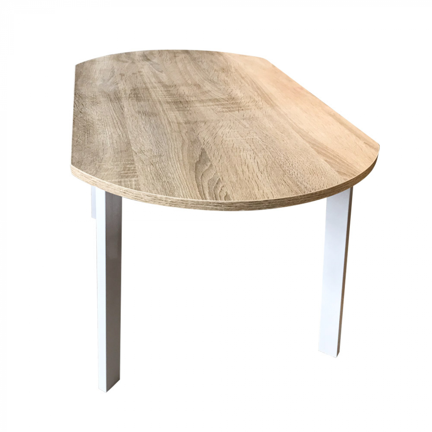 Couchtisch - Metallholz - 90 x 50 cm - weiß hellbraun - VDD World DE Couchtisch - Metallholz - 90 x 50 cm - weiß hellbraun - VDD World DE