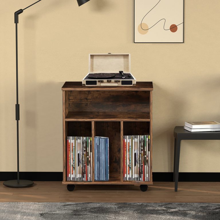 Lp vinyl aufbewahrung schrank - bücherregal - aufbewahrung zeitschriften bücher platten - alternatives Bild