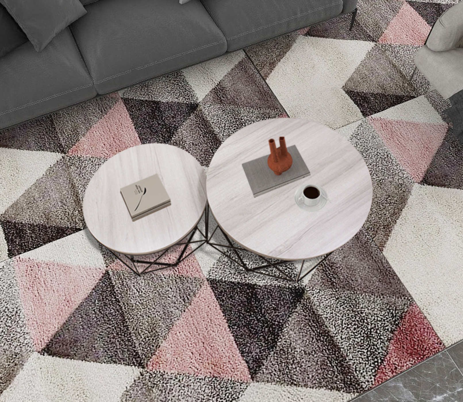 VDD Beistelltisch im industriellen Vintage-Stil - Couchtische - 2er-Set - VDD World DE VDD Beistelltisch im industriellen Vintage-Stil - Couchtische - 2er-Set - VDD World DE