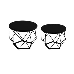 VDD - Beistelltisch Industrial Vintage Style - Couchtische - 2er Set