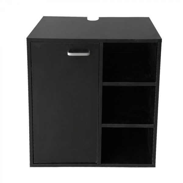   Waschbeckenschrank – Badmöbel – schwarz