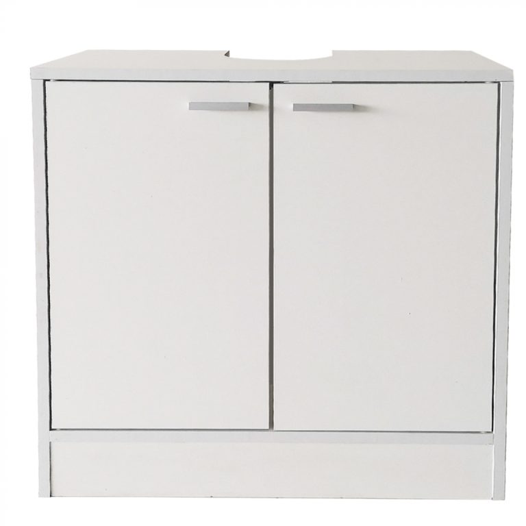 Waschbeckenschrank - Badmöbel - weiß