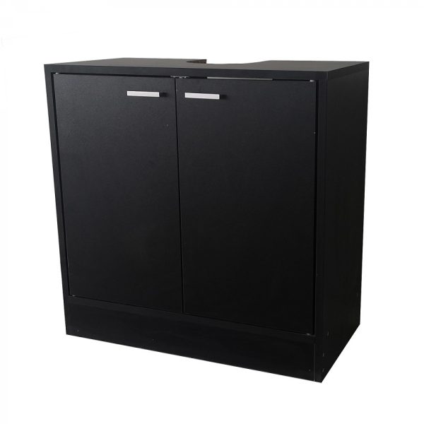  Waschbeckenschrank – Badmöbel – schwarz