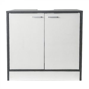 Waschbeckenschrank - Badezimmermöbel - grau