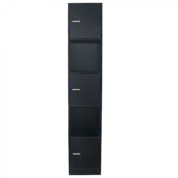   Säulenschrank Badezimmer – Aufbewahrungsschrank Badezimmer Schlafzimmer oder Flur – 180 cm hoch