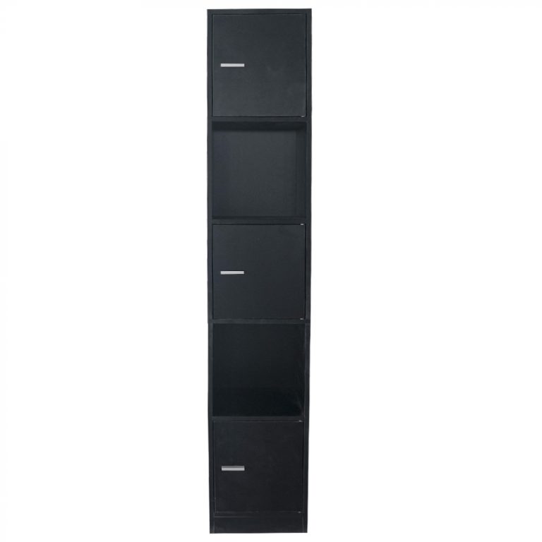 Säulenschrank Badezimmer - Aufbewahrungsschrank Badezimmer Schlafzimmer oder Flur - 180 cm hoch