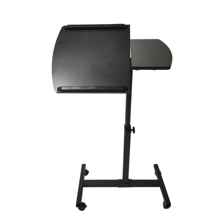 Schreibtisch-Sitz-Steh-Laptoptisch - Präsentationstisch - fahrbar - höhenverstellbar - VDD World DE