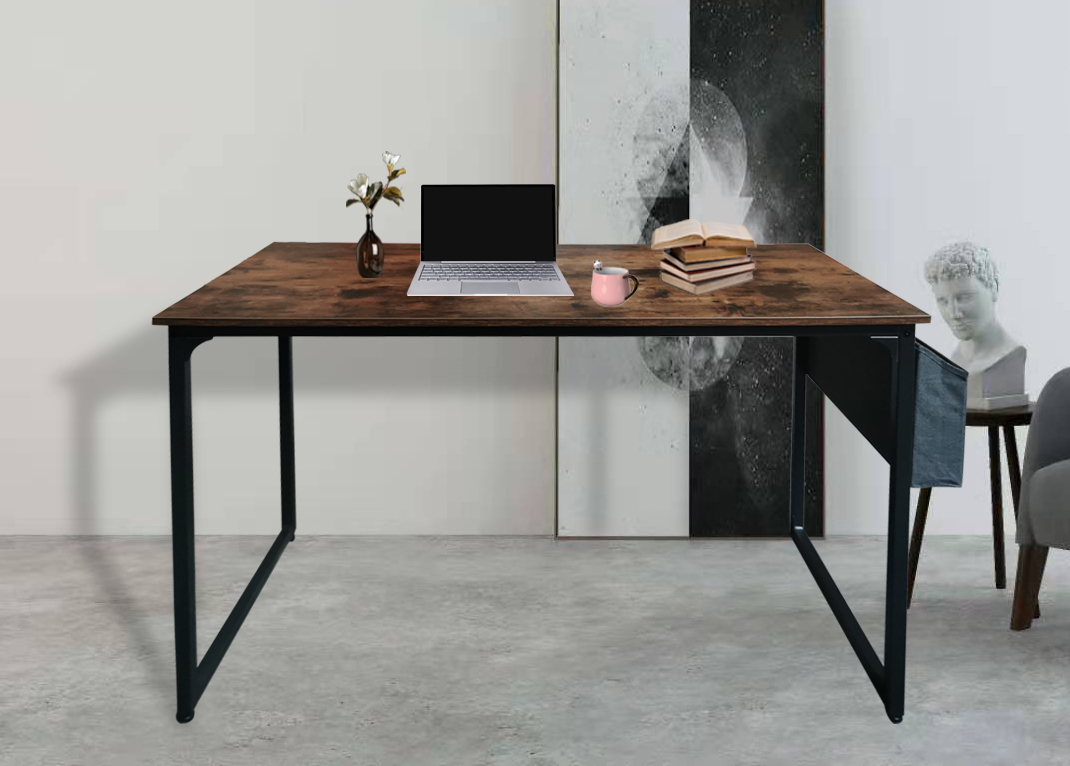 Schreibtisch Stoer - Laptoptisch - Computertisch - 120 cm breit - vintage braun - alternatives Bild