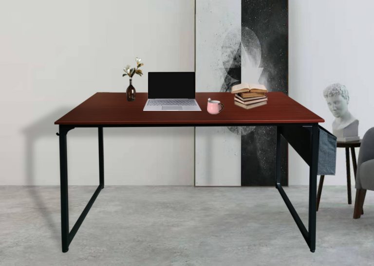 Schreibtisch Stoer - Computertisch - Laptoptisch - 120 cm breit - vintage braun - alternatives Bild