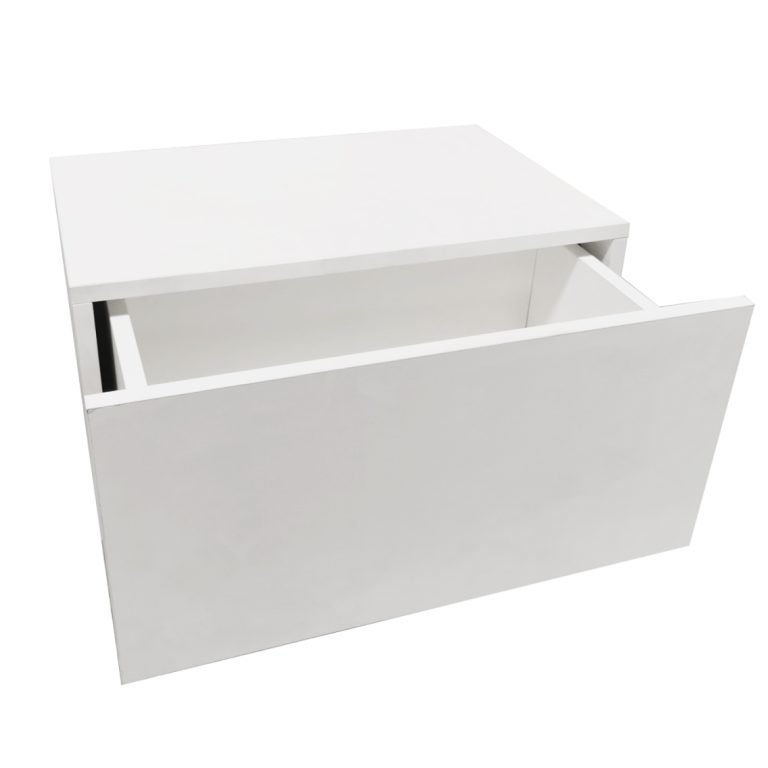 VDD – Fachschrank – Offener Fachschrank – Wandschrank – Fachschrank Weiß - 50x30x130 cm - VDD World DE
