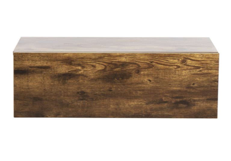 Schwebender Nachttisch - Hängeschrank - mit Schublade - 50 cm breit