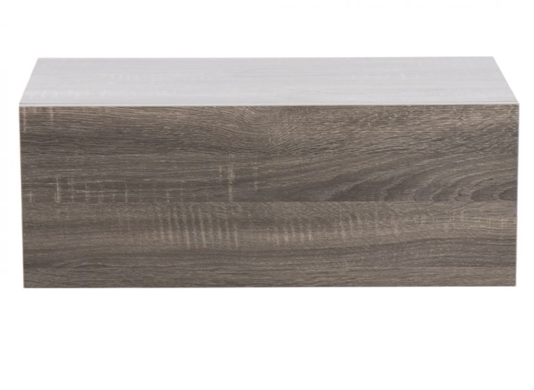 Schwebender Nachttisch - Hängender Flurschrank - mit Schublade - 50 cm breit