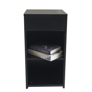 Nachttisch Flurschrank 65 cm hoch schwarz