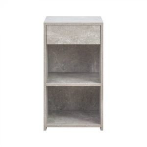 Nachttisch - Flurschrank - 65 cm hoch - graue Betonfarbe