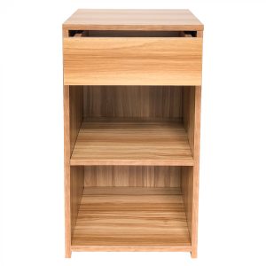 Nachttisch - Flurtisch - 65 cm hoch - hellbraun gefärbt