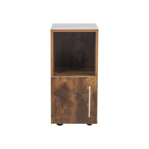 Nachttisch - Flurtisch - 64 cm hoch - braune Nussbaumfarbe