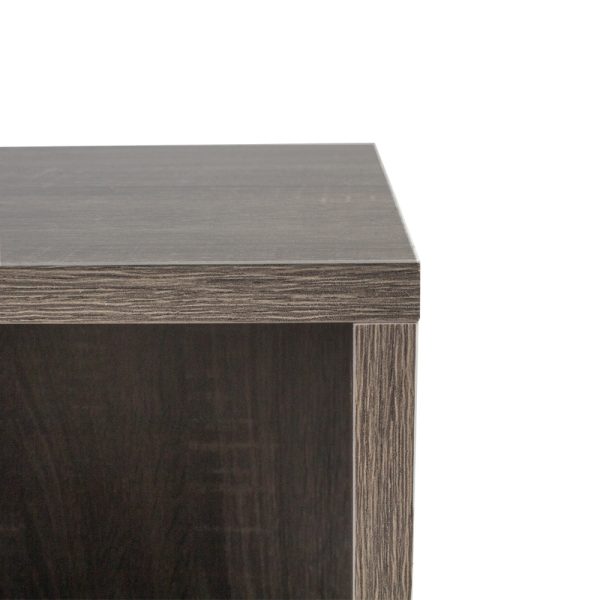 VDD – Nachttisch – Nachttisch-Set, 2 Stück – Nachttische – Nachttisch grau – Nachttisch aus Holz - VDD World DE