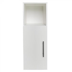 Flurschrank - Nachttisch - 90 cm hoch - weiß