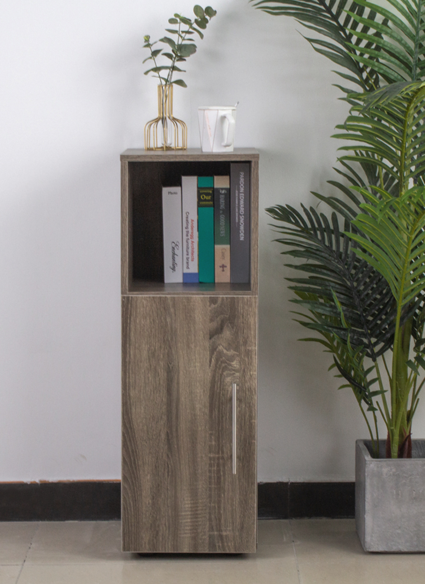 Nachttisch - Flurschrank - 90 cm hoch - alternatives Bild