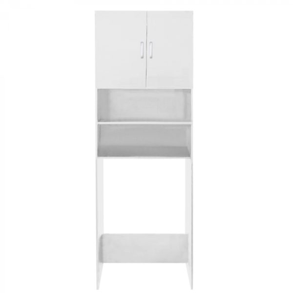   Waschmaschinenschrank Umbauschrank Bauschrank 190 cm Jutas weiß