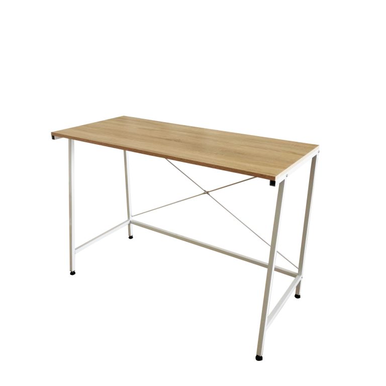 Industrieschreibtisch WHITE BLANK Platte 110 cm x 50 cm x 75 cm
